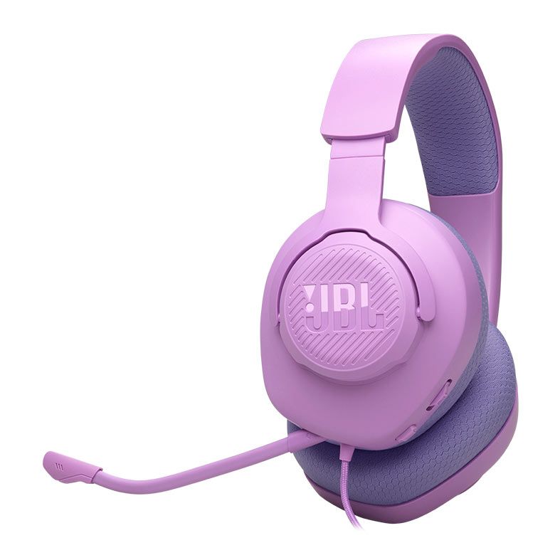 Headset Gamer JBL Quantum 100M2, Drivers 40mm, Roxo, JBLQTUM100M2PUR
