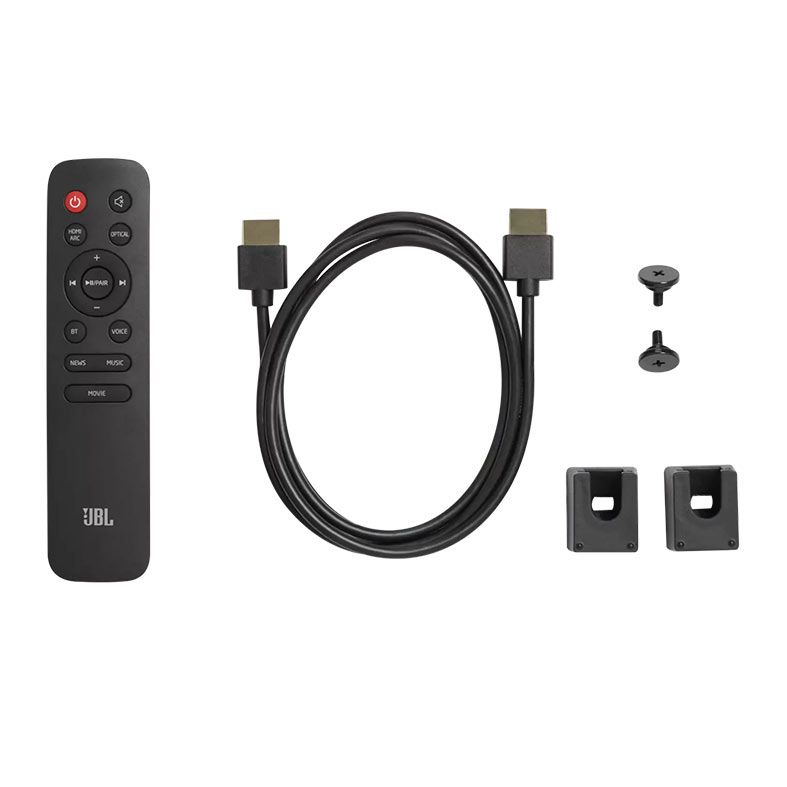 Soundbar JBL Cinema SB140, 60W RMS, Bluetooth, Cabo Optico e HDMI ARC, Preto, JBLSB140BLKBR