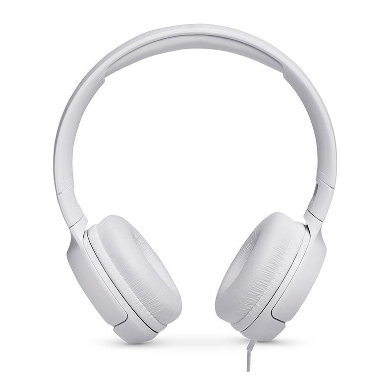Fone de Ouvido JBL Tune 500 Pure Bass Branco, JBLT500WHT