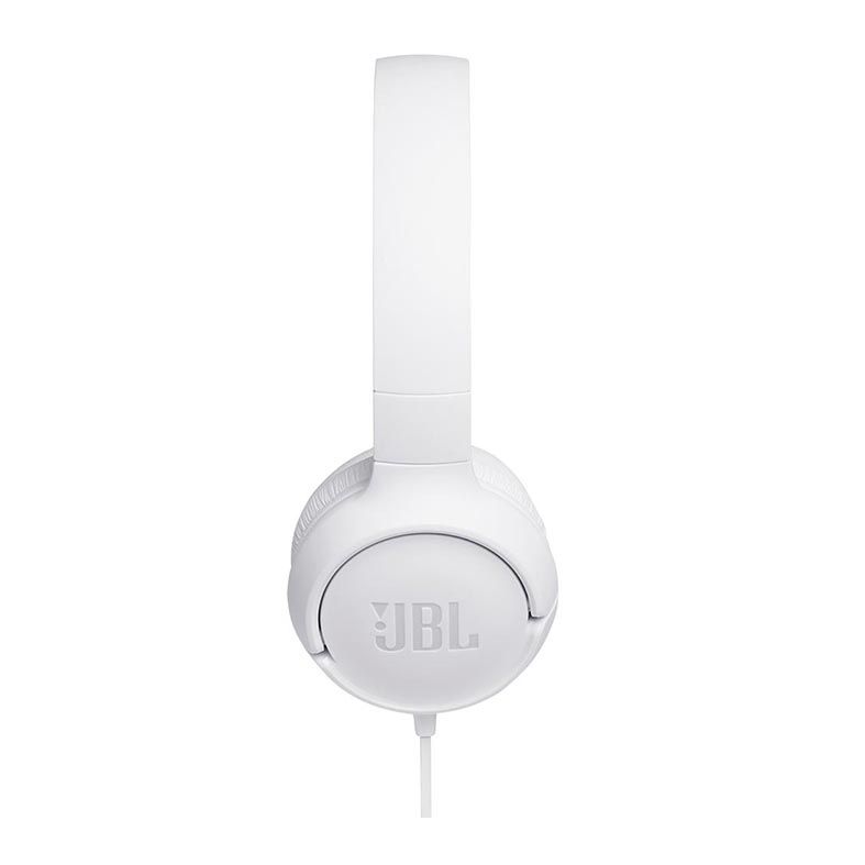 Fone de Ouvido JBL Tune 500 Pure Bass Branco, JBLT500WHT