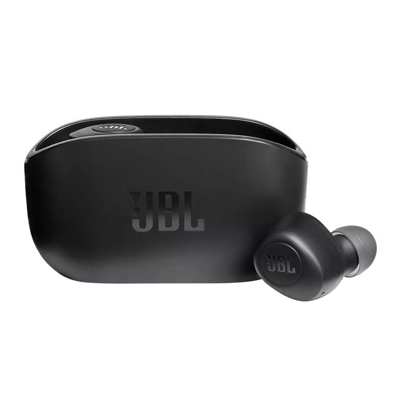 Fone de Ouvido Intra-Auricular JBL Wave 100 TWS, Wireless, Preto, JBLW100TWSBLK