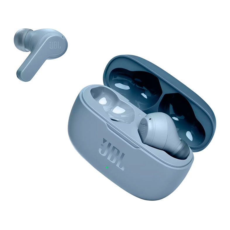 Fone de Ouvido Intra-Auricular JBL Wave 200 TWS, Wireless, Azul, JBLW200TWSBLU