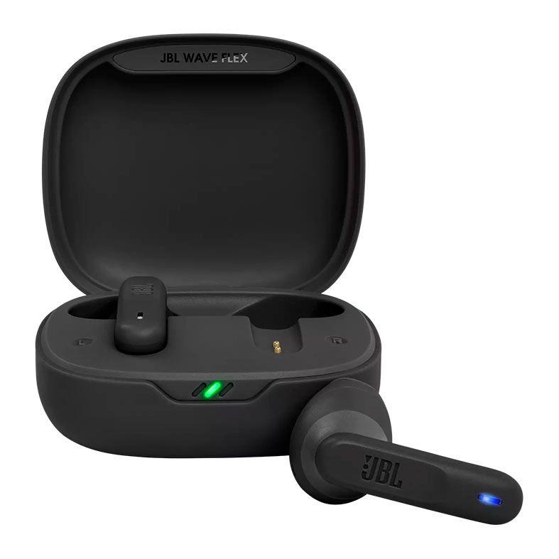 Fone de Ouvido JBL Wave Flex TWS, Wireless, Preto, JBLWFLEXBLK