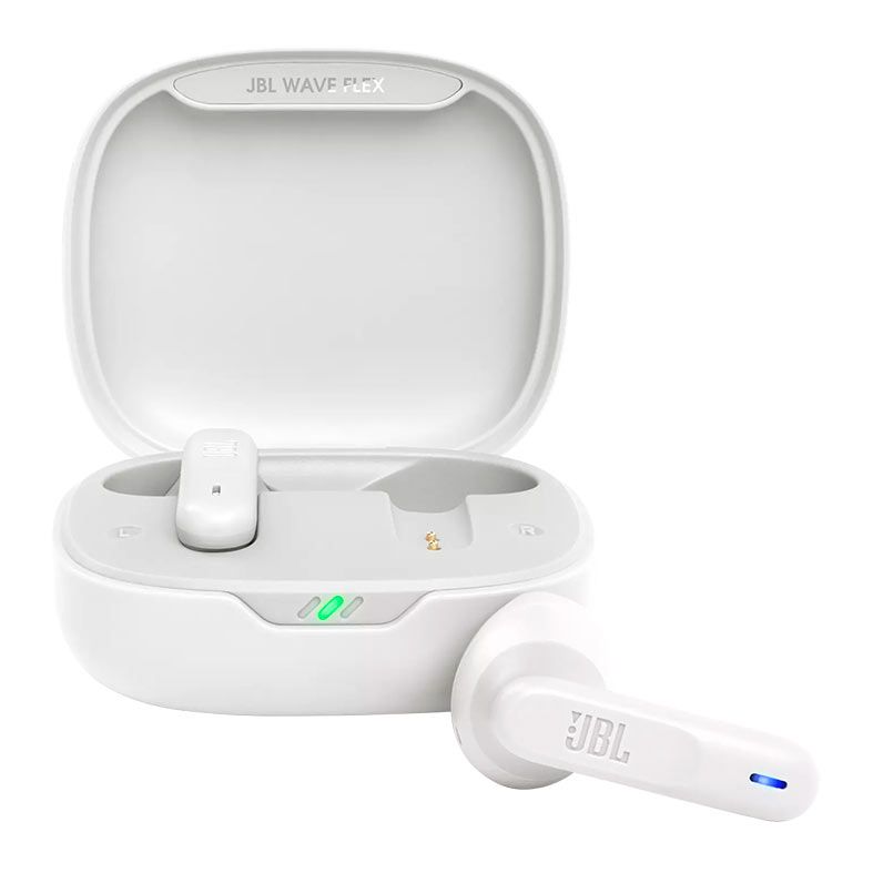 Fone de Ouvido JBL Wave Flex, Bluetooth, Branco, JBLWFLEXWHT