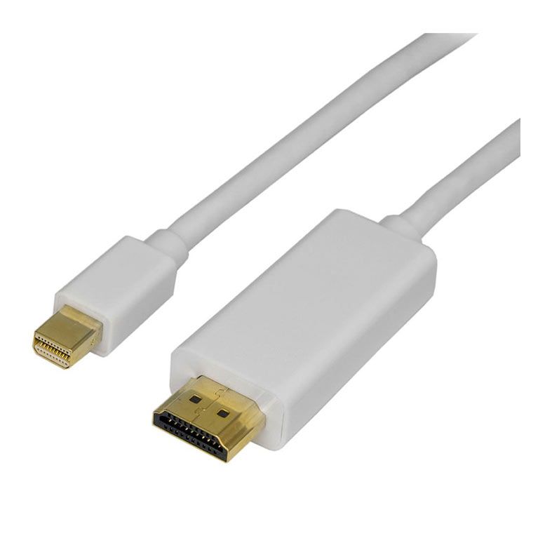 Cabo Mini Diplayport para HDMI F3, 1.8M, JC-CB-MDPHD