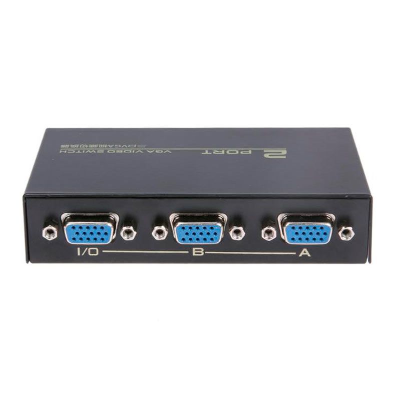 Chaveador VGA F3 2 Entradas x 1 Saída, Switch Manual, JC-SW-VGA