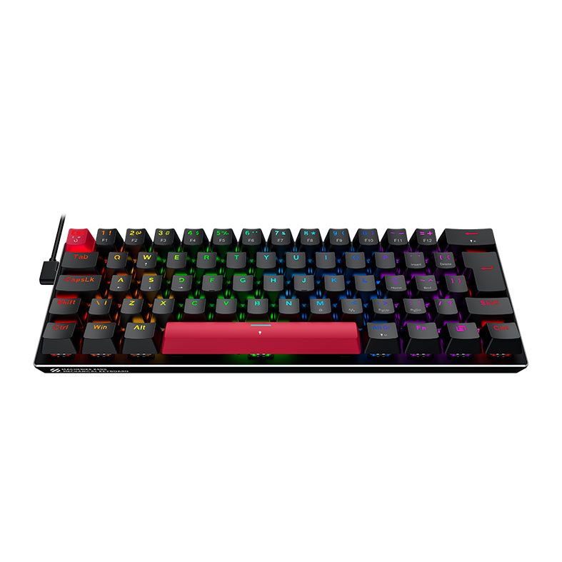 Teclado Magnetico Machenike K500 M61, RGB, Switch Magnetico Linear, Preto, JJ02GC00K