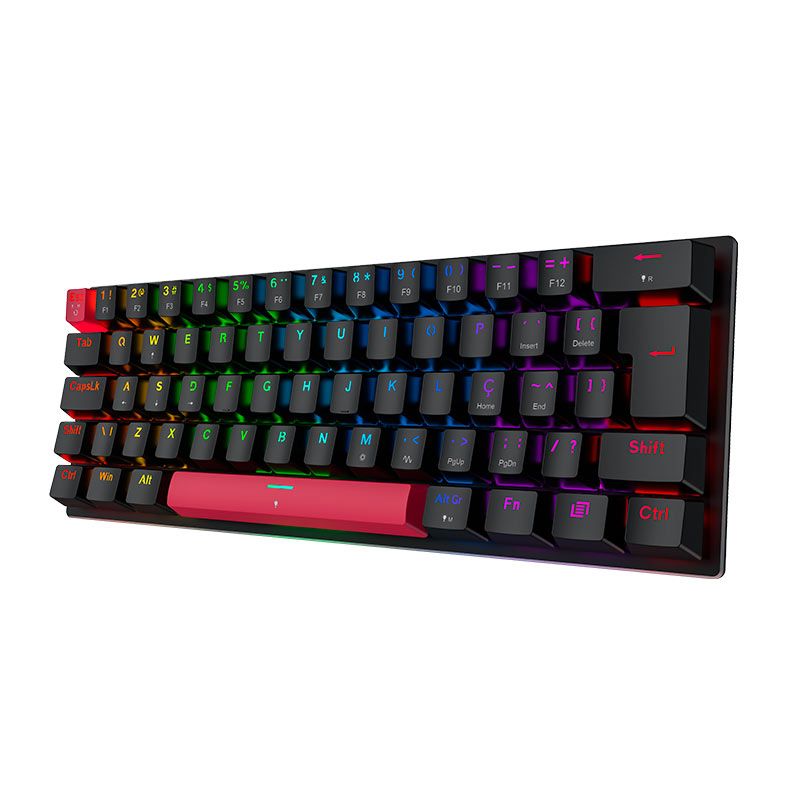 OPENBOX Teclado Magnetico Machenike K500 M61, RGB, Switch Magnetico Linear, Preto, JJ02GC00K