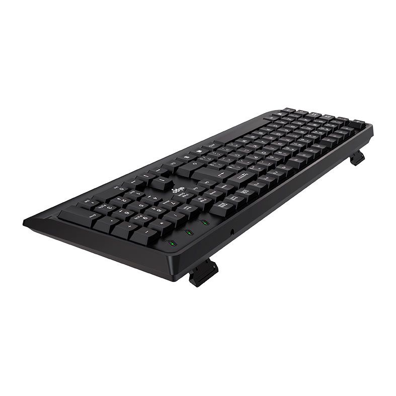 Teclado Aigo K100, ABNT2, Preto, K100
