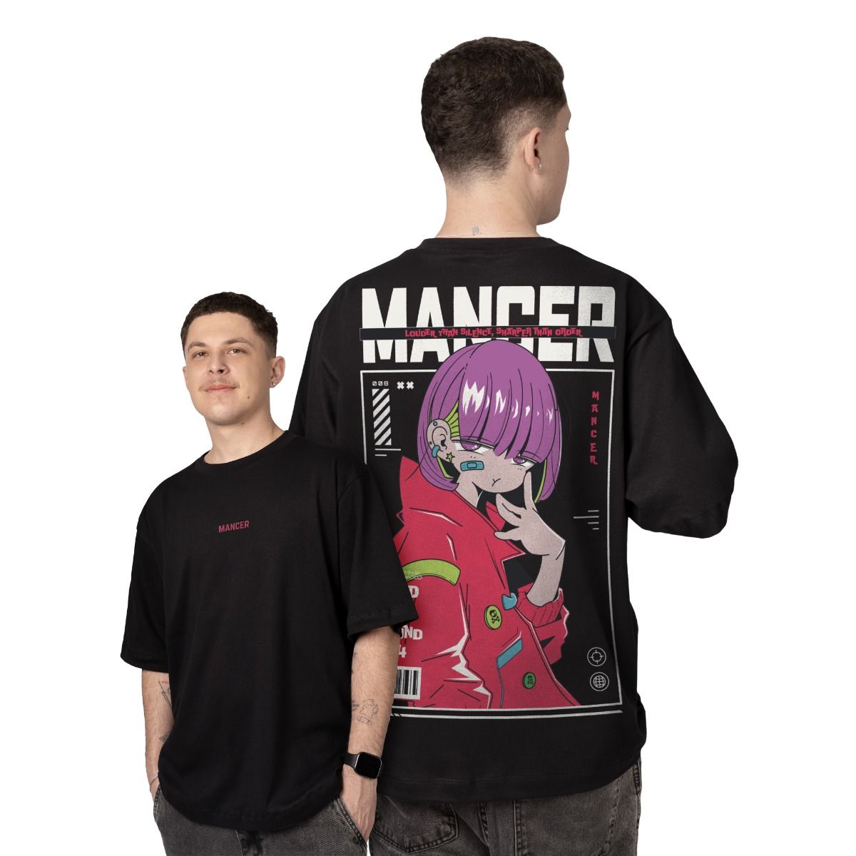 Camiseta Oversized Mancer K1R4, CMS-MCR-KIRA