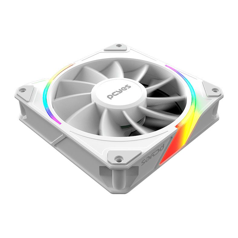 Kit Ventoinhas PCYes Sangue Frio 3 Reverse, ARGB, 3x120mm, White Ghost, K3ARGBSF3WGRVBR
