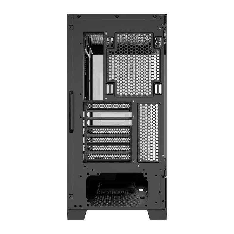 Gabinete Gamer Aigo Darkflash K430, ARGB, Mid-Tower, Lateral De Vidro, Com 6 Fans, Preto, K430-PC-CASE-BLACK