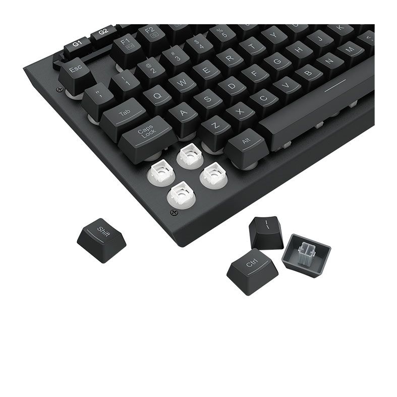 Teclado Gamer Redragon Aditya, RGB, Preto, K513-RGB