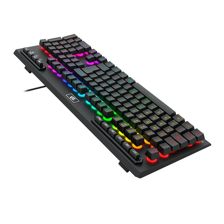 Teclado Gamer Redragon Aditya, RGB, Preto, K513-RGB