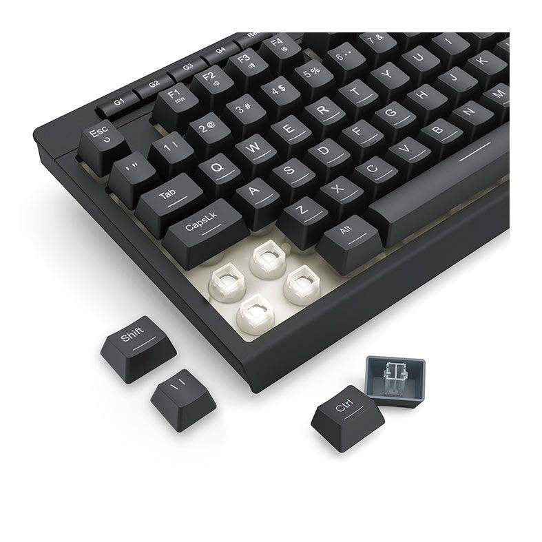 Teclado Gamer Redragon Shiva 98, RGB, ABNT2, Preto, K515-RGB-PT