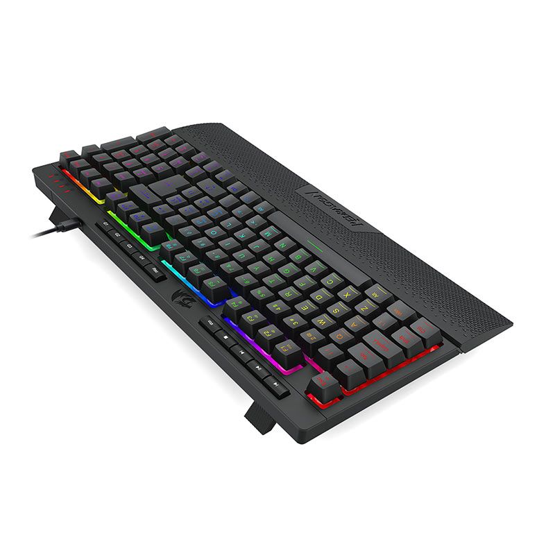 Teclado Gamer Redragon Shiva 98, RGB, ABNT2, Preto, K515-RGB-PT