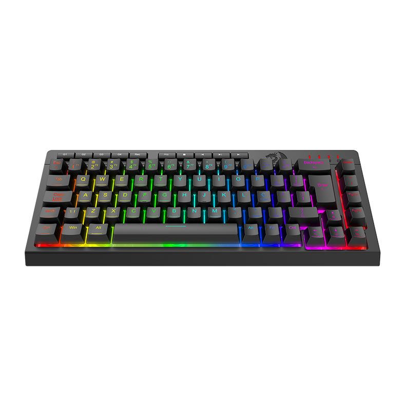 Teclado Membrana Redragon Crescent 68, RGB, 60%, USB, Preto, K519-RGB