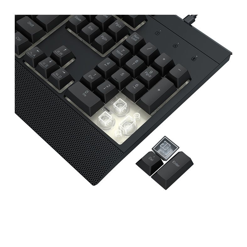 Teclado Membrana Redragon Shiva Lite, RGB, Full-Size, ABNT2, USB, Preto, K525-RGB