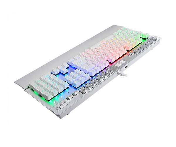 Teclado Mecânico Redragon Yama K550 Branco RGB Switch Purple, K550-W