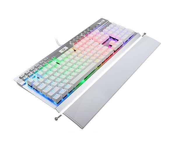 Teclado Mecânico Redragon Yama K550 Branco RGB Switch Purple, K550-W
