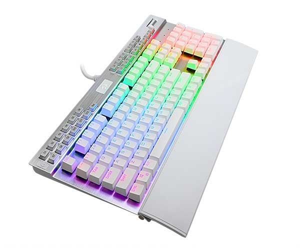 Teclado Mecânico Redragon Yama K550 Branco RGB Switch Purple, K550-W