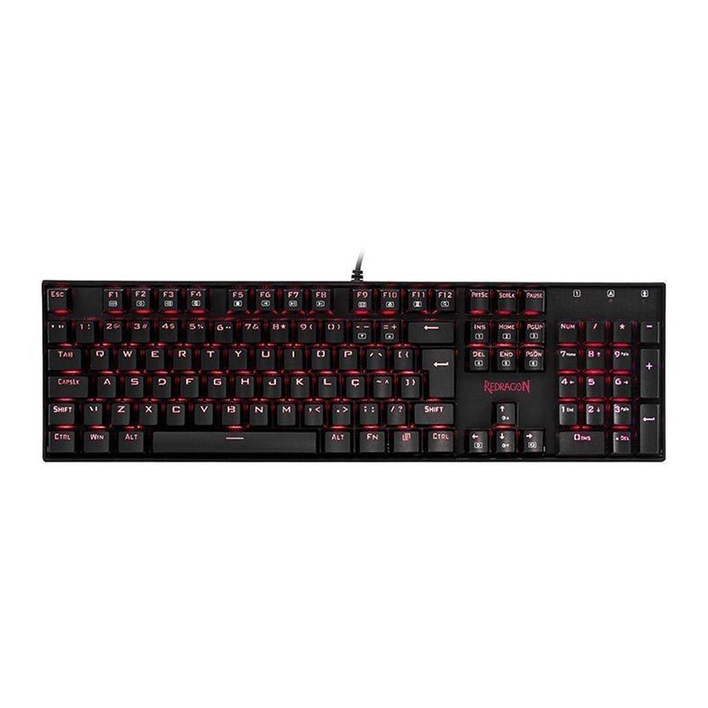 OPENBOX Teclado Mecanico Redragon Mitra Switch Brown, K551-1 PT-BROWN