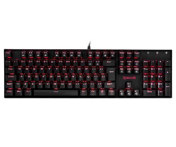 Teclado Mecanico Redragon Mitra Switch Preto, K551-1 PT-BLACK