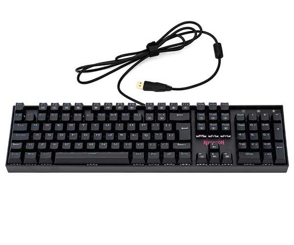 Teclado Mecanico Redragon Mitra RGB Switch Preto, K551RGB-1