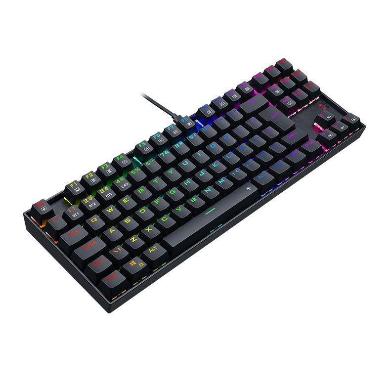 Teclado Mecanico Redragon Kumara Pro, RGB, Wireless, Switch Azul, Preto, K552RGB-BRS-B-PT-BLUE