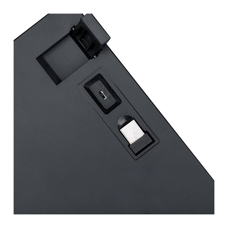 Teclado Mecanico Redragon Kumara PRO, RGB, Wireless, Switch Marrom, Preto, K552RGB-BRS-B-PT-BROWN