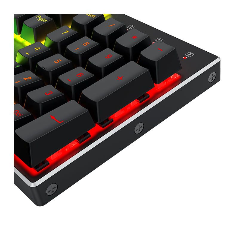 OPENBOX Teclado Magnetico Redragon Dharma, RGB, Full Size, Rapid Trigger, ABNT2, Case em Aluminio, Preto, K556RGB-M