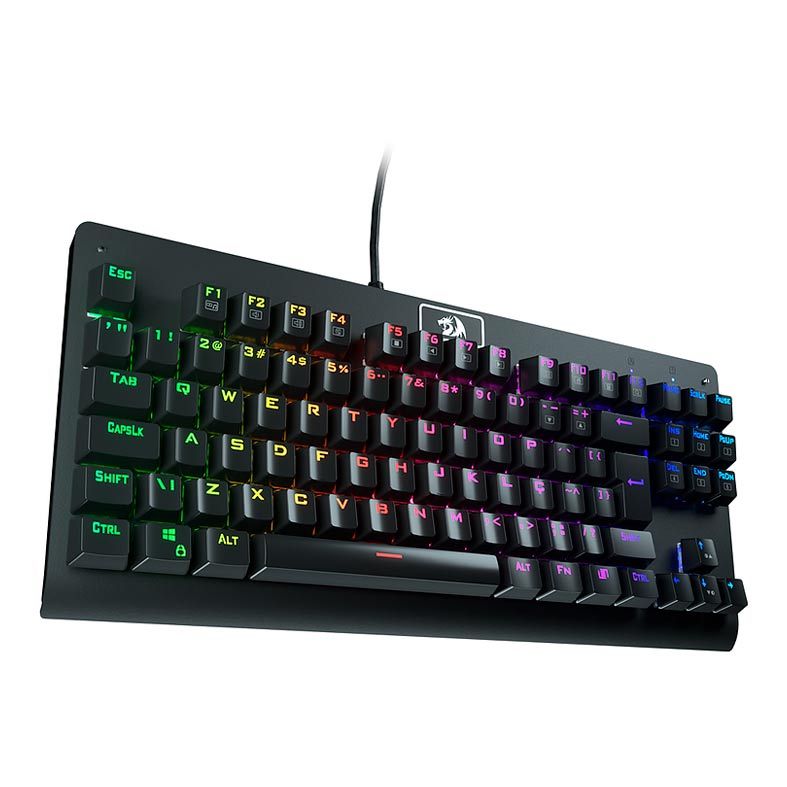 Teclado Mecanico Redragon Dark Avenger, RGB, ABNT2, Switch Azul, K568RGB-2 BLUE