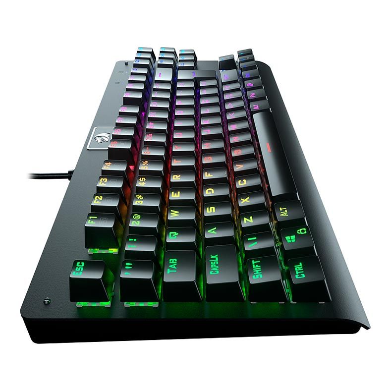Teclado Mecanico Redragon Dark Avenger, RGB, ABNT2, Switch Azul, K568RGB-2 BLUE
