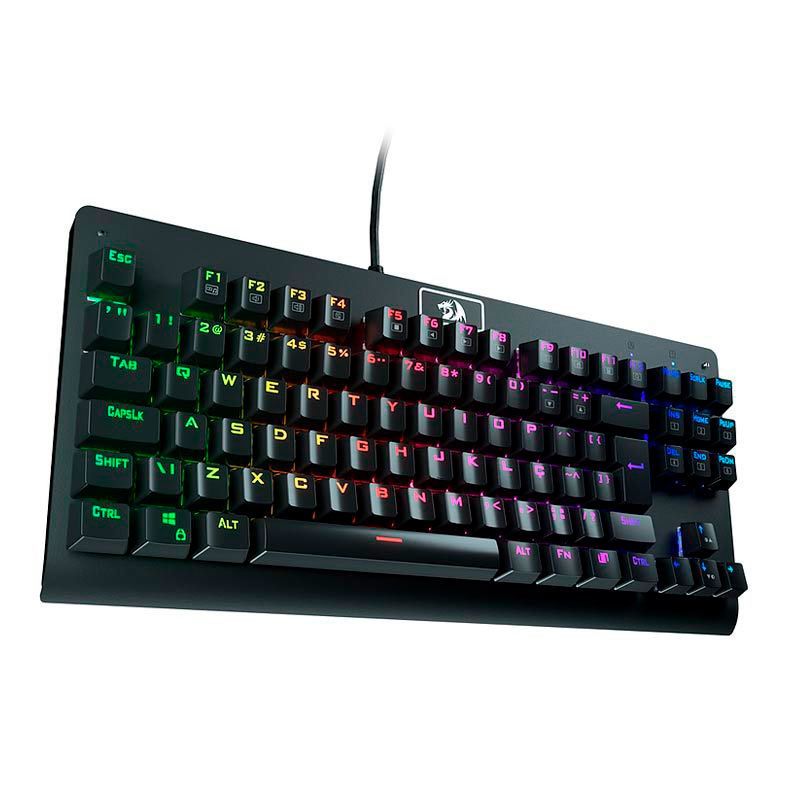 Teclado Mecanico Redragon Dark Avenger, RGB, ABNT2, Switch Brown, K568RGB-2 BROWN
