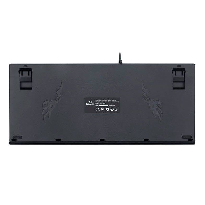 Teclado Mecanico Redragon Dark Avenger, RGB, ABNT2, Switch Brown, K568RGB-2 BROWN