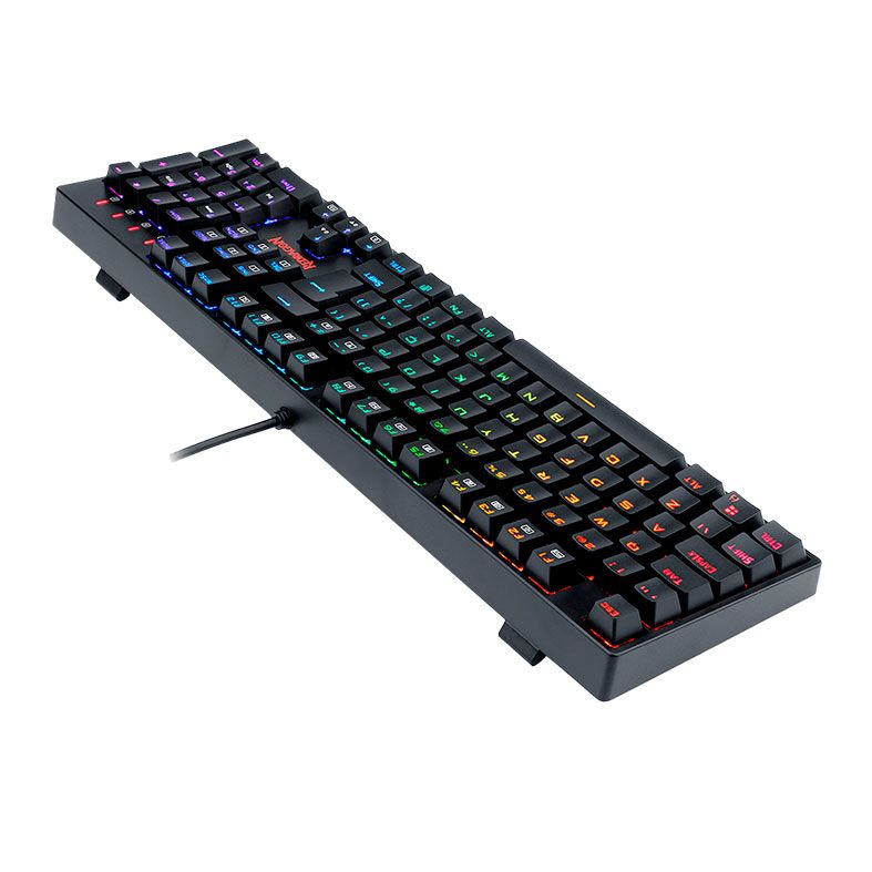 Teclado Mecanico Redragon Surara Pro, RGB, Switch Marrom, Preto, K582RGB-PRO-V2-(PT-BROWN)
