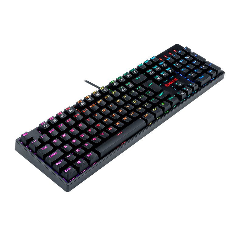 Teclado Mecanico Redragon Surara Pro, RGB, Switch Marrom, Preto, K582RGB-PRO-V2-(PT-BROWN)
