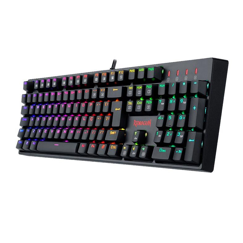 Teclado Opto-Mecanico Redragon Surara PRO RGB Switch Azul, K582RGB-PRO