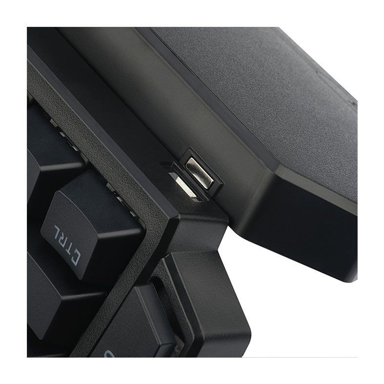 Teclado Mecanico Redragon Diti One-Hand RGB, K585RGB