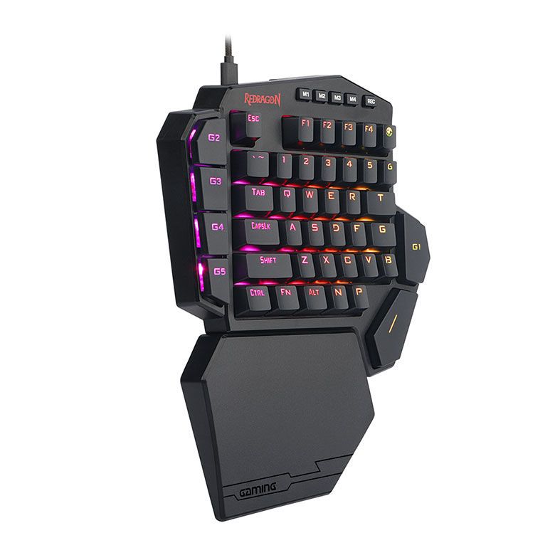 Teclado Mecanico Redragon Diti One-Hand RGB, K585RGB