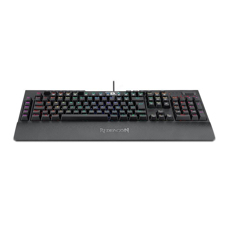 Teclado Opto-Mecanico Redragon Brahma PRO Preto RGB Opical Switch, K586RGB-PRO