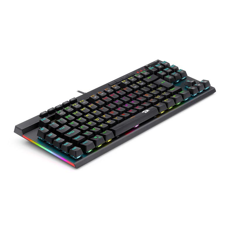 Teclado Opto-Mecanico Redragon Magic-Wand Pro RGB Switch Brown, K587RGB-PRO-PT-BROWN