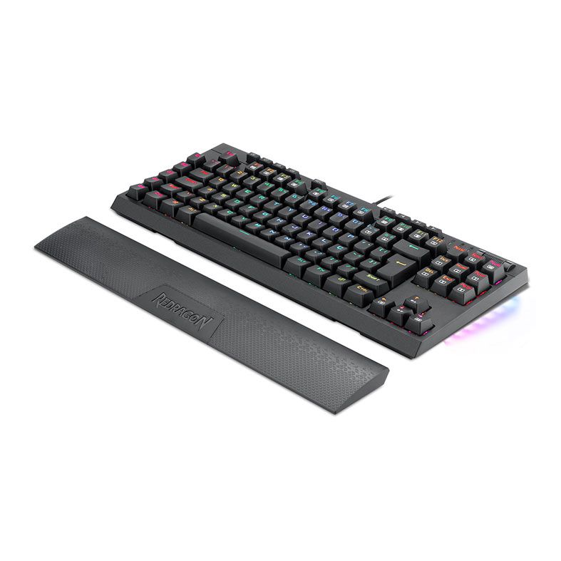 Teclado Opto-Mecanico Redragon BroadSword PRO, RGB, ABNT2, Switch Marrom, K588RGB-PRO-PT-BROWN