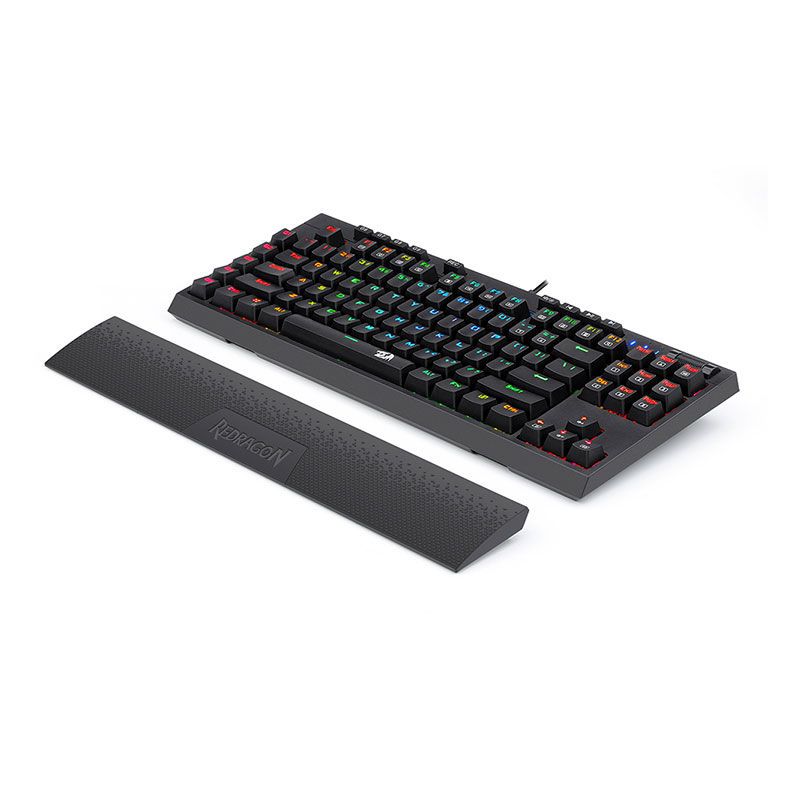 Teclado Mecanico Redragon BroadSword RGB Switch Azul, K588RGB