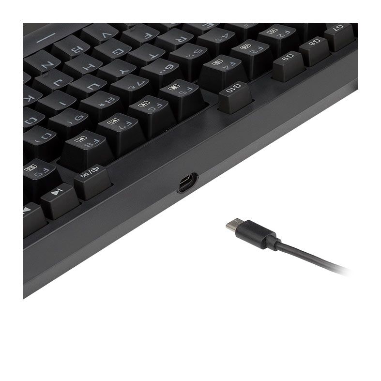 Teclado Mecanico Redragon Vishnu, RGB, ABNT2, Wireless, Switch Vermelho, Preto, K596RGB PT-RED