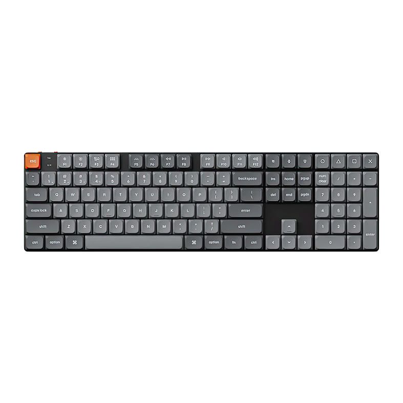 OPENBOX Teclado Mecanico Keychron K5 Max, RGB, Wireless, Switch Vermelho, Preto e Cinza, K5M-H1