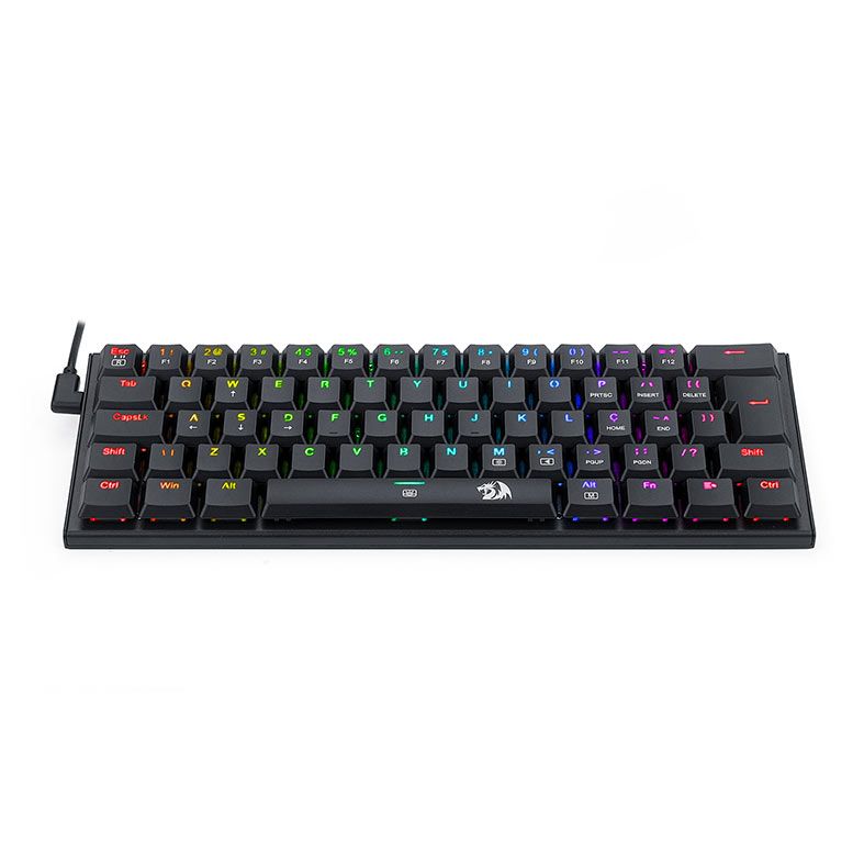 Teclado Mecanico Redragon Anivia, RGB, ABNT2, Switch Marrom, K614-RGB-PT-BROWN