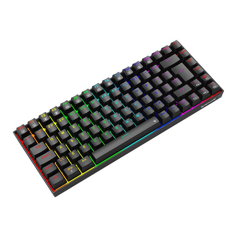 Teclado Mecanico Redragon Phantom, RGB, Switch Marrom, Preto, K629