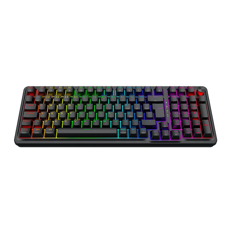 Teclado Mecanico Redragon Eisa Pro, RGB, ABNT2, Switch Mambo, Tri-Mode, Preto, K686-RGB-PRO-PT-MAMBO