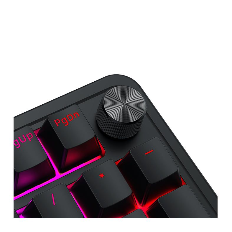 Teclado Magnetico Redragon Eisa, RGB, Compact, Rapid Trigger, ABNT2, Switch UltraMag Linear, Preto, K686RGB-M